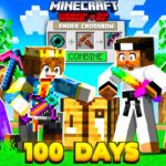 100 Days But YOU CAN COMBINE ANYTHING In Hardcore Minecraft 😰