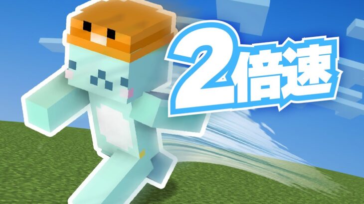 すべて2倍速の世界でエンドラ討伐できる？【ﾏｲｸﾗ】