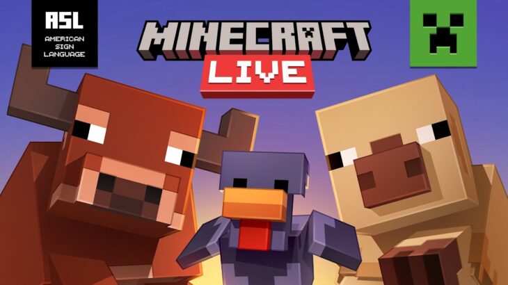 [ASL] Minecraft LIVE – March 2025