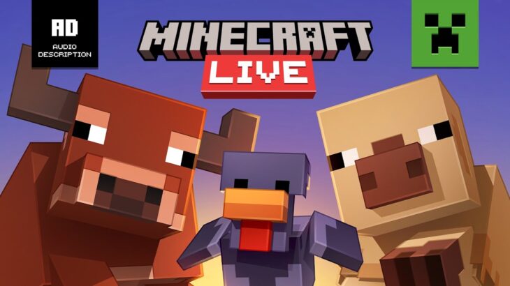 [Audio Description] Minecraft LIVE – March 2025