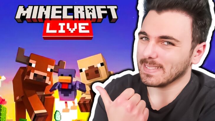 CONFÉRENCE MINECRAFT LIVE : Découvrez en DIRECT les NOUVEAUTÉS du JEU pour 2025 ! 💥