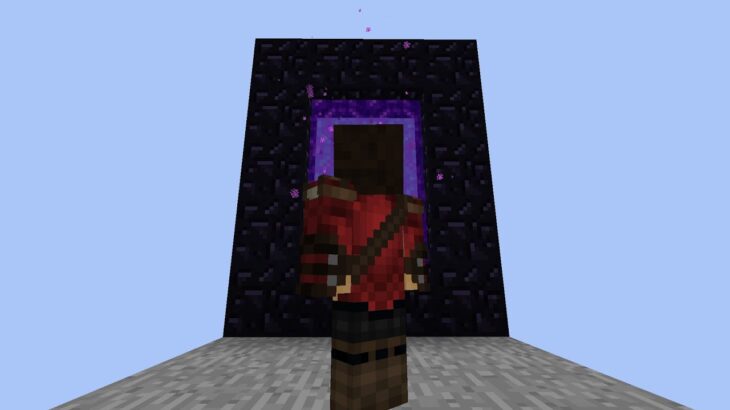 Creating a Nether Portal out of Thin Air in Skyblock | !whatsthis !membergoal !discord