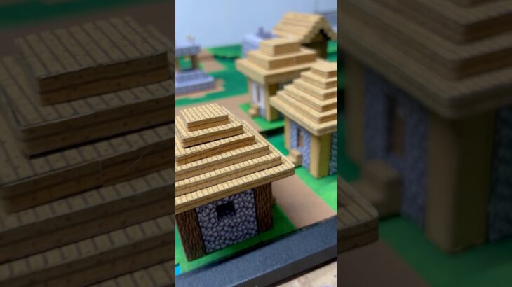 Diorama Vila do Minecraft parte 4