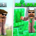 I Became the RICHEST VILLAGER in Minecraft