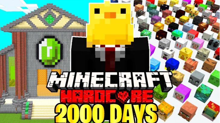 I Survived 2000 Days in Minecraft Hardcore [FULL MOVIE]