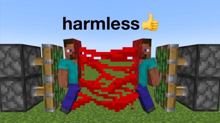 I added fun harmless pranks to Minecraft