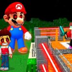 マリオ、パウ・パトロール、ペニーワイズ 対 セキュリティハウス マインクラフト ！- まいぜん JJとマイキー