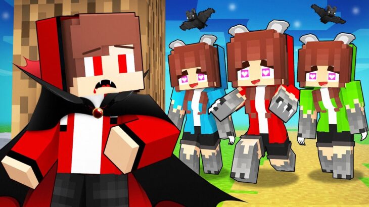 JJ Vampire LOVE CURSE – Maizen Minecraft Animation