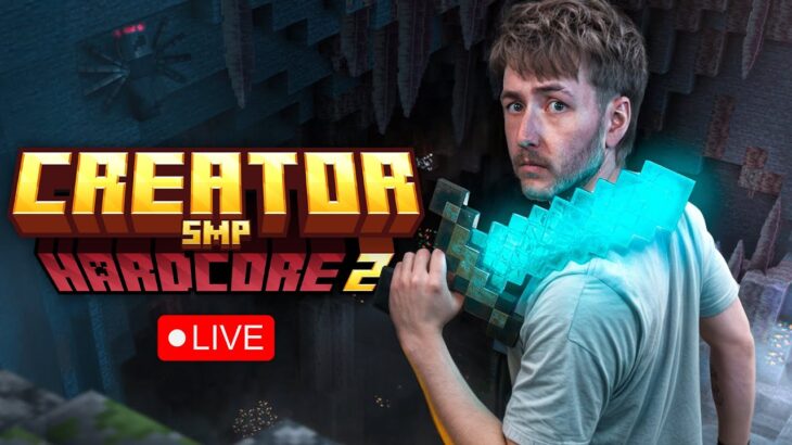 🔴 LIVE: Minecraft CreatorSMP Hardcore 2 – Jeremy Frieser