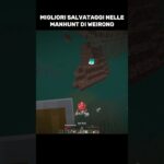 MIGLIORI SALVATAGGI SU MINECRAFT ITA | #Minecraft #minecraftita #shorts #funny #shorts