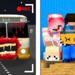 🚌МЫ ЗАСНЯЛИ АВТОБУС ПОЖИРАТЕЛЬ НА СКРЫТЫЕ КАМЕРЫ В МАЙНКРАФТ! ШЕДИ MINECRAFT