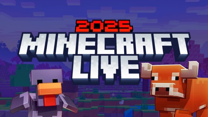 MINECRAFT LIVE 2025: 1.22 REVEALED, SPRING DROP NAME, MOVIE TRAILER & MORE!