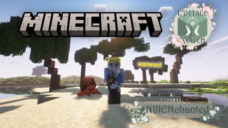 【MINECRAFT RP #NIJIENchanted】wanwan in magical mineland! :D【NIJISANJI EN | Sonny Brisko】