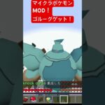 【マイクラ】ポケモン MOD！雪の国でゴルーグゲット！