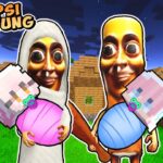 MOMON & ATUN di ADOPSI TUNG TUNG SAHUR | MINECRAFT @BANGJBLOX