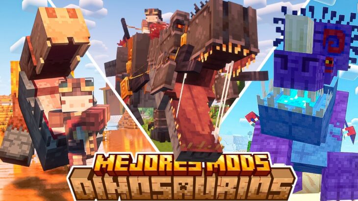 Mejores mods de Dinosaurios para Minecraft 1.20.1