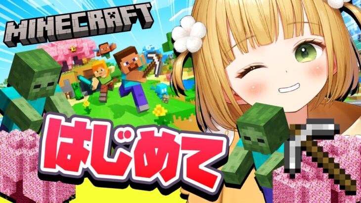 はじめての「マイクラ」実況プレイ【Minecraft】