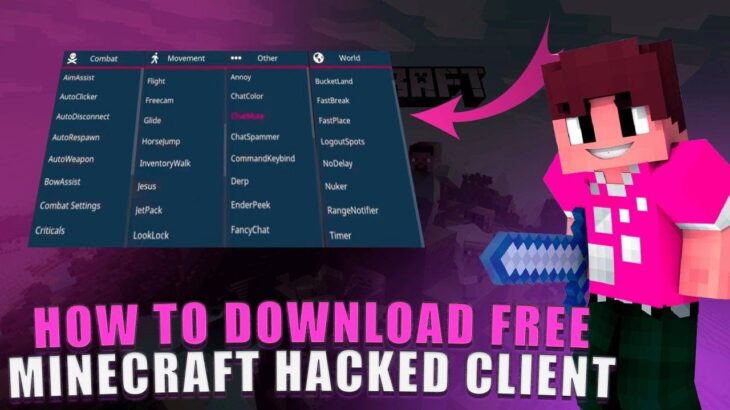 Minecraft Hacked Client 1.21.4 & Minecraft Mod Menu & ONLY PC & Minecraft Hacked Client Mod