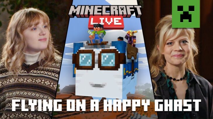 Minecraft LIVE –  March 2025 | The Deep Dig – FLYING ON A HAPPY GHAST