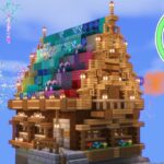 【Minecraft】関西弁ずんだもん、カラフルな家を建てる。【関西弁ずんだもん】 #minecraft #マインクラフト