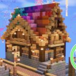 【Minecraft】関西弁ずんだもん、カラフルな家を建てる。その2【関西弁ずんだもん】 #minecraft #マインクラフト