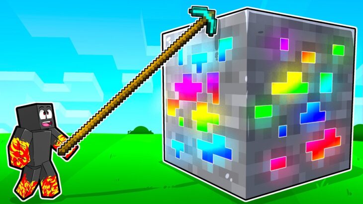 Minerei 1.000.000.000 de Blocos Raros no Minecraft!