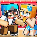 NERD And POPULAR GIRL FORBIDDEN LOVE In Minecraft!