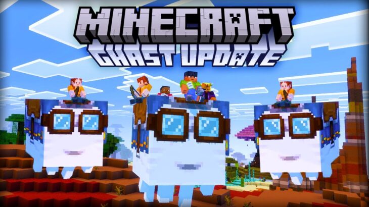 NEW Ghast Mob To Be Added in Minecraft 1.22 Update