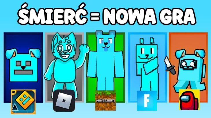 ŚMIERĆ = NOWA GRA w Minecraft 💀🎮