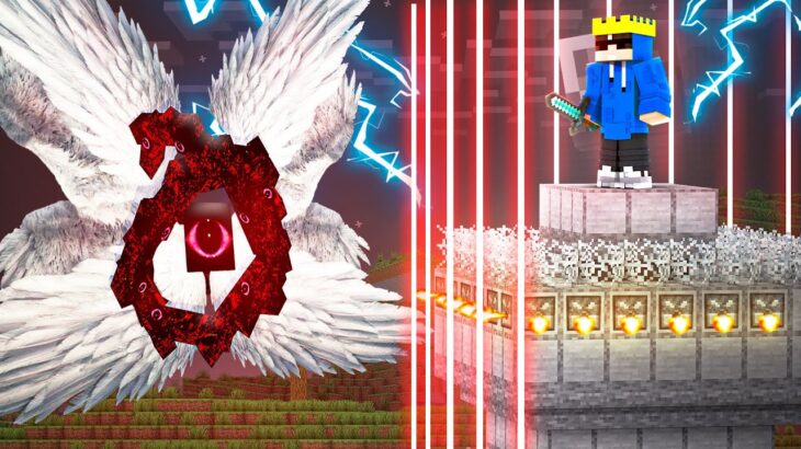 Scary God vs Security House In Minecraft