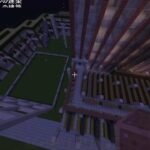 研究都市実験複合高層ビルの建築工事【マインクラフト　クリエイティブ Switch版】