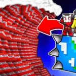 Tnt Tsunamisine Karşı En Güvenli Gezegen İnşa Ettik! 🧨 | Minecraft