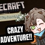 WILD ADVENTURES!!! #NIJIENchanted #8 【 MINECRAFT 】 【 NIJISANJI EN | Alban Knox 】