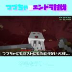 【マイクラ】不毛なラリー…　 fromつづちゃのエンドラ討伐！2024/09/18　#Minecraft　#Shorts　#rta