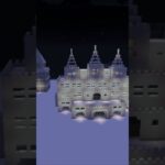 【マイクラ 建築 雪】雪の夜　#マイクラ #マイクラ建築 #minecraft #マインクラフト