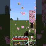 桜が散りました【マイクラ統合版】建築の為に撤去 #minecraft #マイクラ #マインクラフト