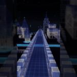 【マイクラ 建築 ガラスの家】幻想的な夜　マイクラ #minecraft #マインクラフト #マイクラ建築