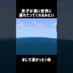 息子教えてくれたマイクラの世界🌍 #マイクラ #マイクラ建築 #マインクラフト #minecraft #minecraftshorts #マイクラ統合版 #まいぜんシスターズ