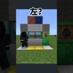 鯖メンに右左やらせたら爆笑案件(マイクラ ）#マイクラ #minecraft #shorts