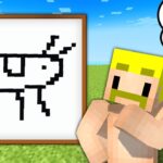 10秒で描いたアイテム持ってこい！【マイクラ】