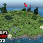 【マイクラ統合版】孤島でハードコア生活100DAYS！建築パートに突入！part6