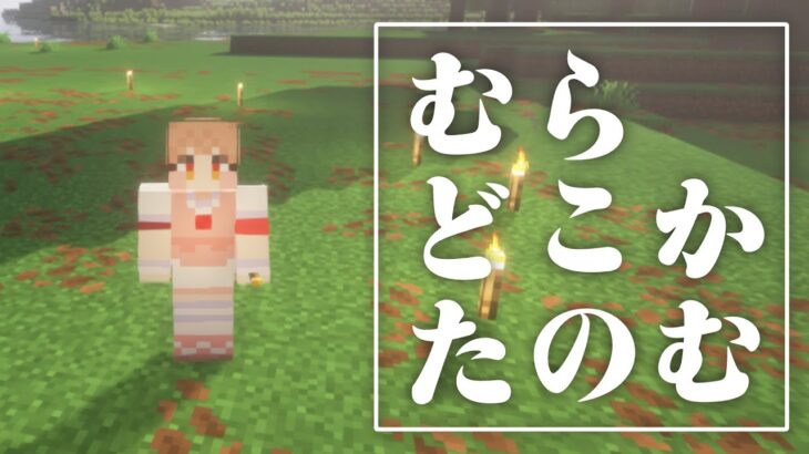 6年ぶりマイクラ#5　村をモノにする