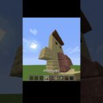 8×5の板から面白い顔作ってみた #minecraft #minecraftbuilding #マイクラ #マインクラフト #マイクラ建築 #shorts