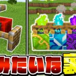 【マイクラ】ウソにしか思えない…99%の人が信じない衝撃のバグ技・隠し要素【Minecraft・マインクラフト】