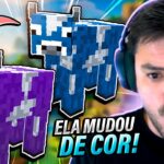 ACHEI NOVAMENTE A RARÍSSIMA VACA AZUL NO MINECRAFT #3.50