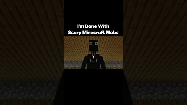 Bullying Scary Mobs In Minecraft, The Man From The Fog #minecraft #minecraftmemes