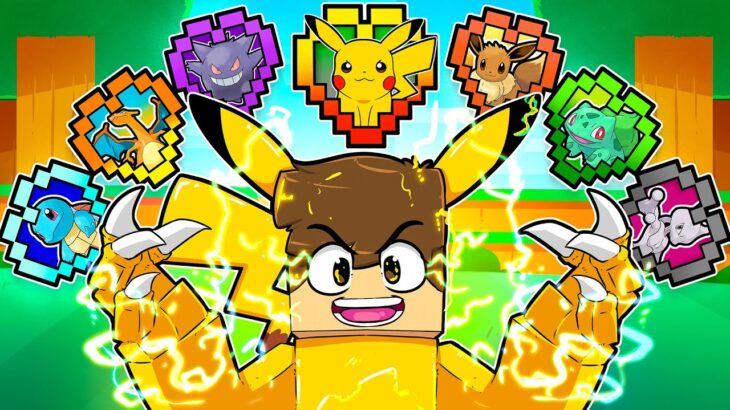 Cadres conseguiu CORAÇÕES de POKEMON no Minecraft