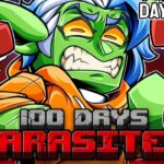 Can We Survive 100 Days of Minecraft Parasites?? (Day 20+)