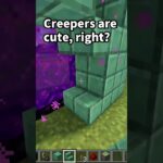 Creepers are cute, right? #minecraft #マインクラフト #マイクラ #shorts