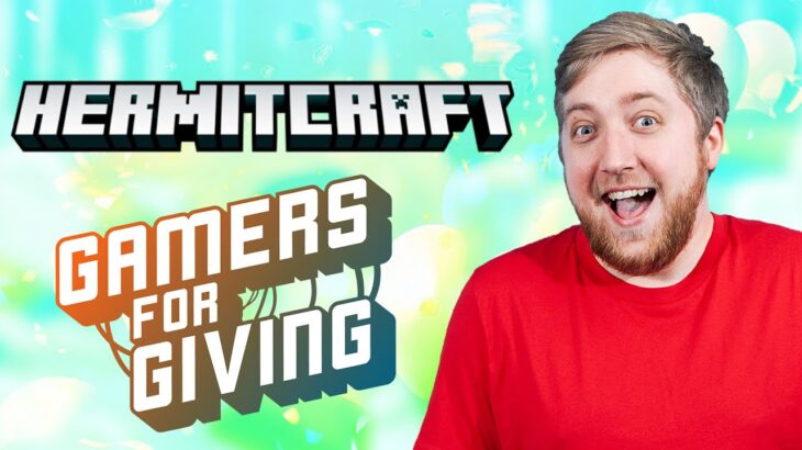 🔴 DAY 2 HERMITCRAFT X GAMING FOR GIVING – CHARITY STREAM!